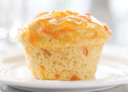 Muffins déjeuner aux abricots